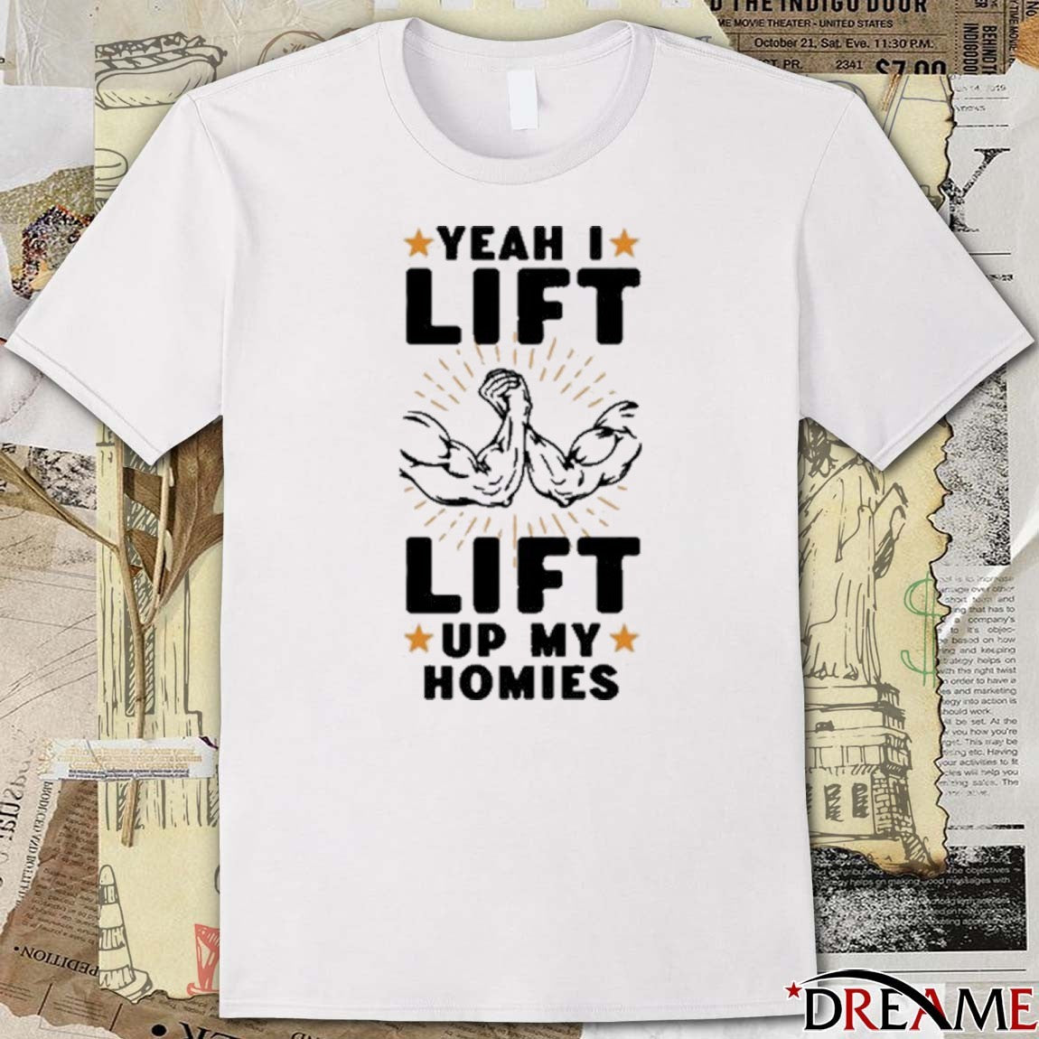 Yeah I Lift Lift Up My Homies 2025 t-shirt