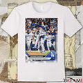Yoshinobu Yamamoto 2025 MLB Topps Los Angeles Dodgers World Series Hero Closes Game 7 On Zero Rest Card t-shirt