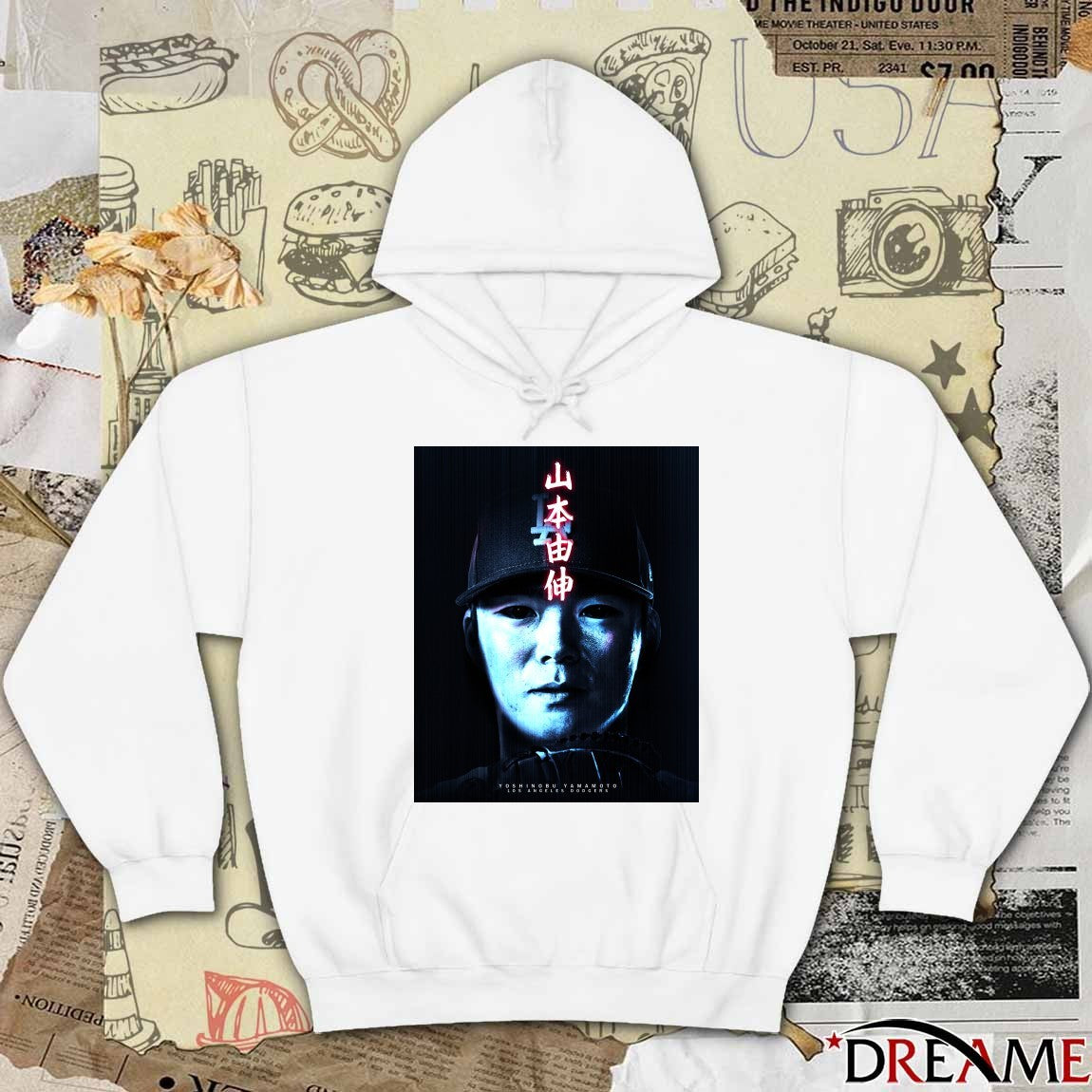 Yoshinobu Yamamoto Causing Nightmares For Hitters All October Los Angeles Dodgers MLB Poster t-shirt