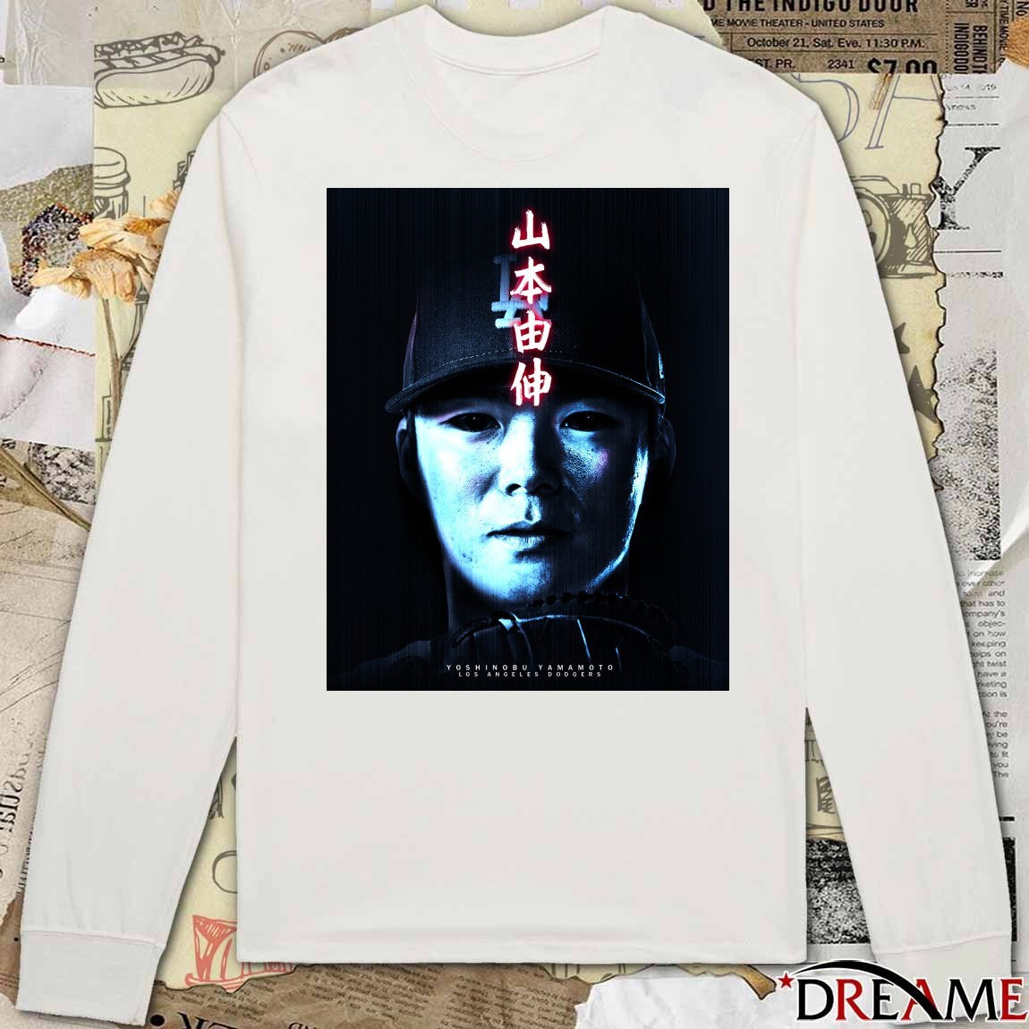 Yoshinobu Yamamoto Causing Nightmares For Hitters All October Los Angeles Dodgers MLB Poster t-shirt