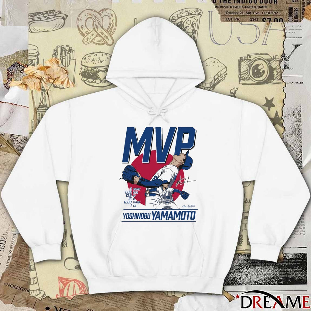 Yoshinobu Yamamoto World Series MVP Los Angeles Dodgers Defeat Toronto Blue Jays 2025 Signature t-shirt
