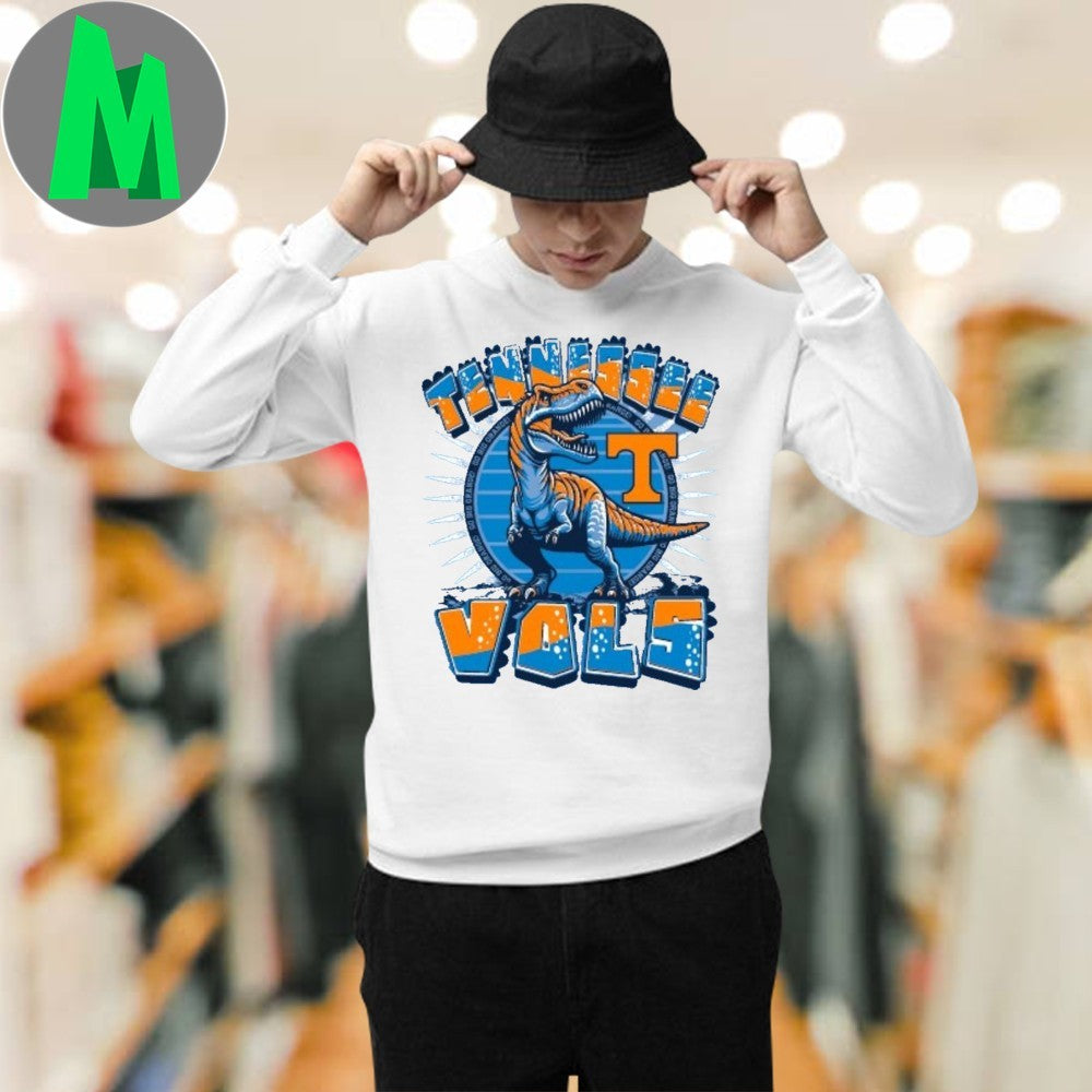 Youth Tennessee Lady Vols T-Rex Mascot T-Shirt