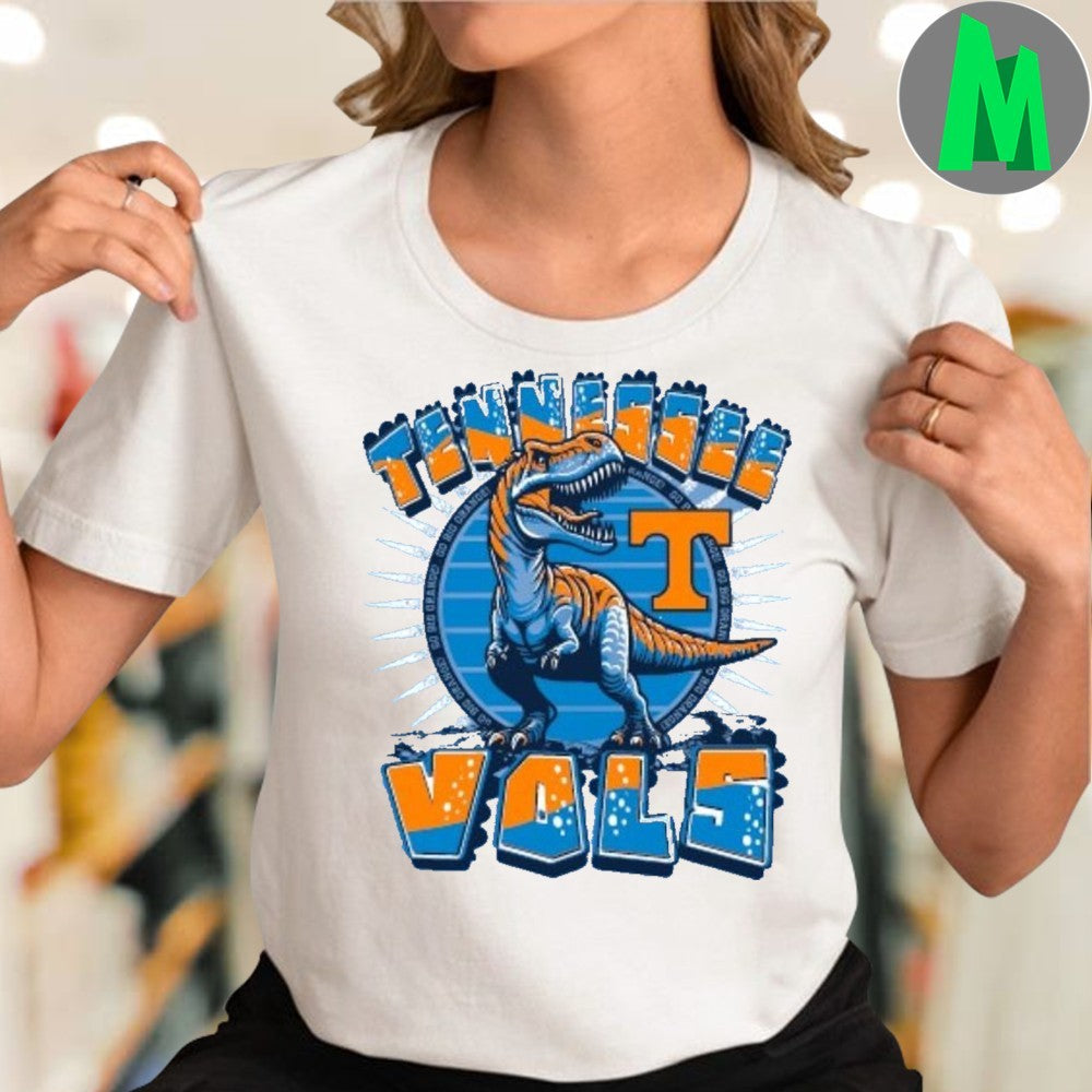 Youth Tennessee Lady Vols T-Rex Mascot T-Shirt