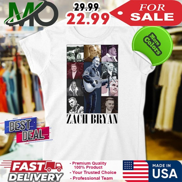 Zach Bryan Eras Tour Shirt