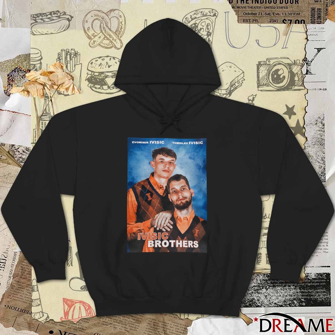 Zvonimir Ivisic And Tomislav Ivisic Step Brothers Illinois Fighting Illini t-shirt