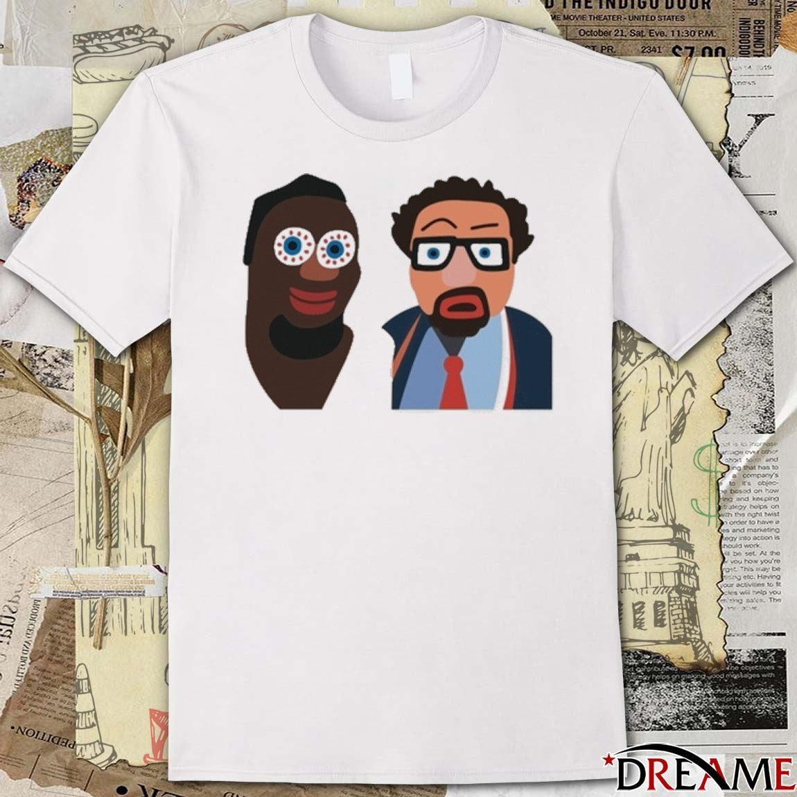Offiicial Boston Celtics Jaycee Cartoon Duo Funny t-shirt