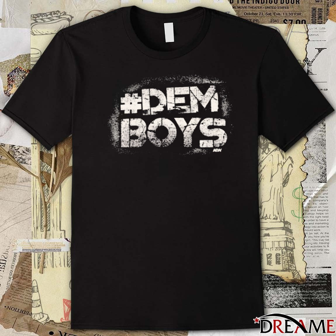 Offiicial Mark Briscoe Dem Boys AEW 2025 Vintage t-shirt