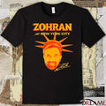 Offiicial Zohran Mamdani for New York City Signature 2025 Portrait t-shirt