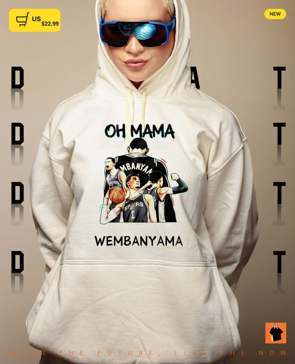 Oh Mama Victor Wembanyama San Antonio Spurs Basketball player graphic shirt