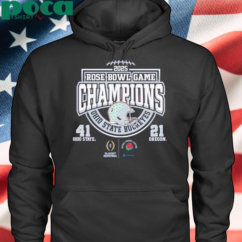 Ohio State 41 21 Oregon Playoff Quarterfinal 2025 New T-Shirt