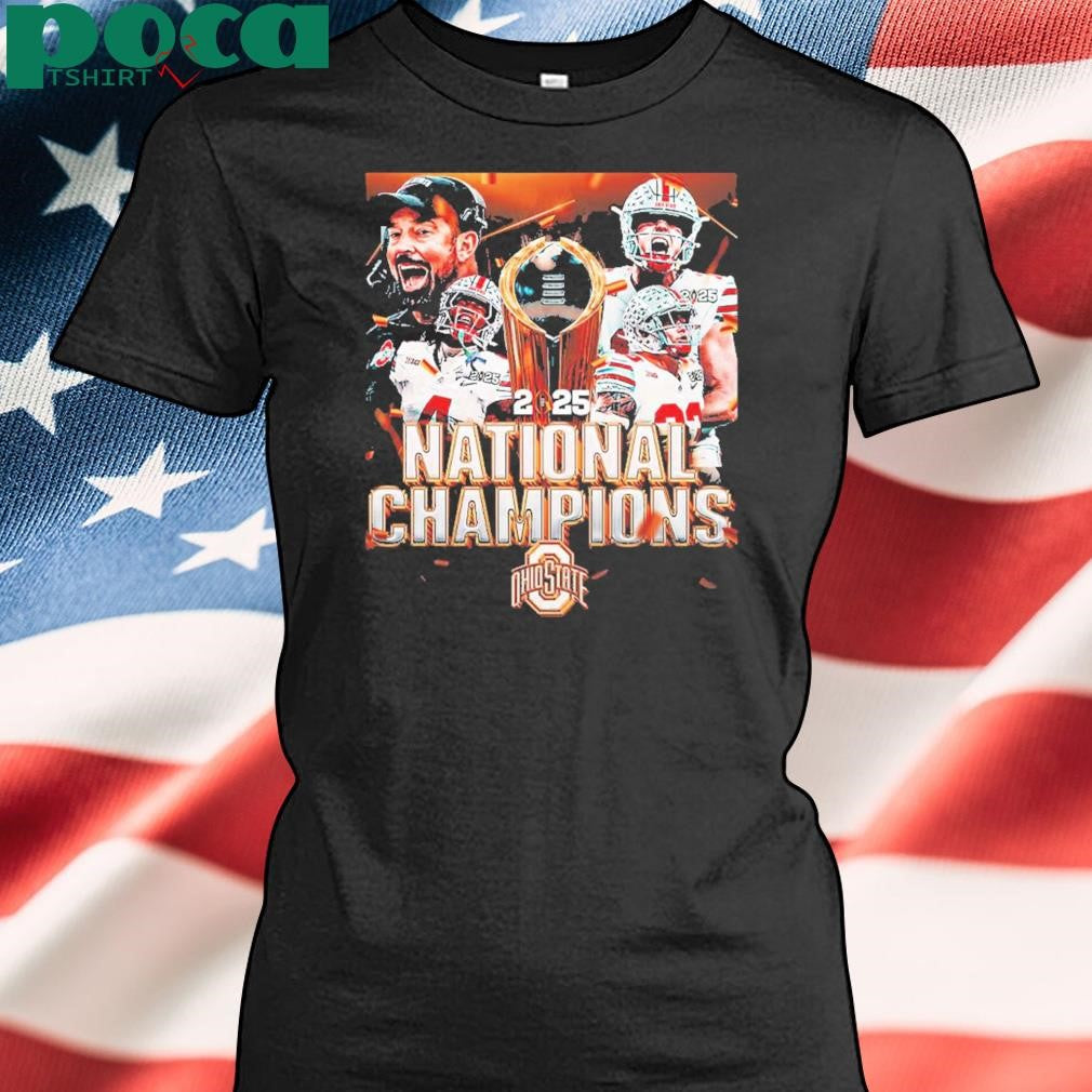 Ohio State Beats Notre Dame To Win The 2025 College Football Playoff National Championship National Champions Unisex T-Shirt