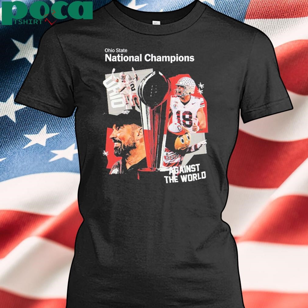 Ohio State National Champions CPF Against The World 2024-2025 Unisex T-Shirt