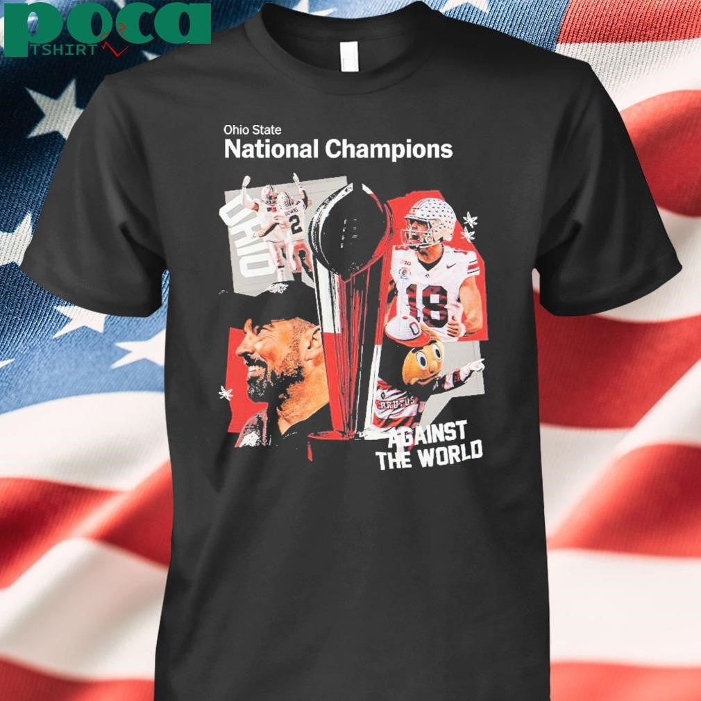 Ohio State National Champions CPF Against The World 2024-2025 Unisex T-Shirt