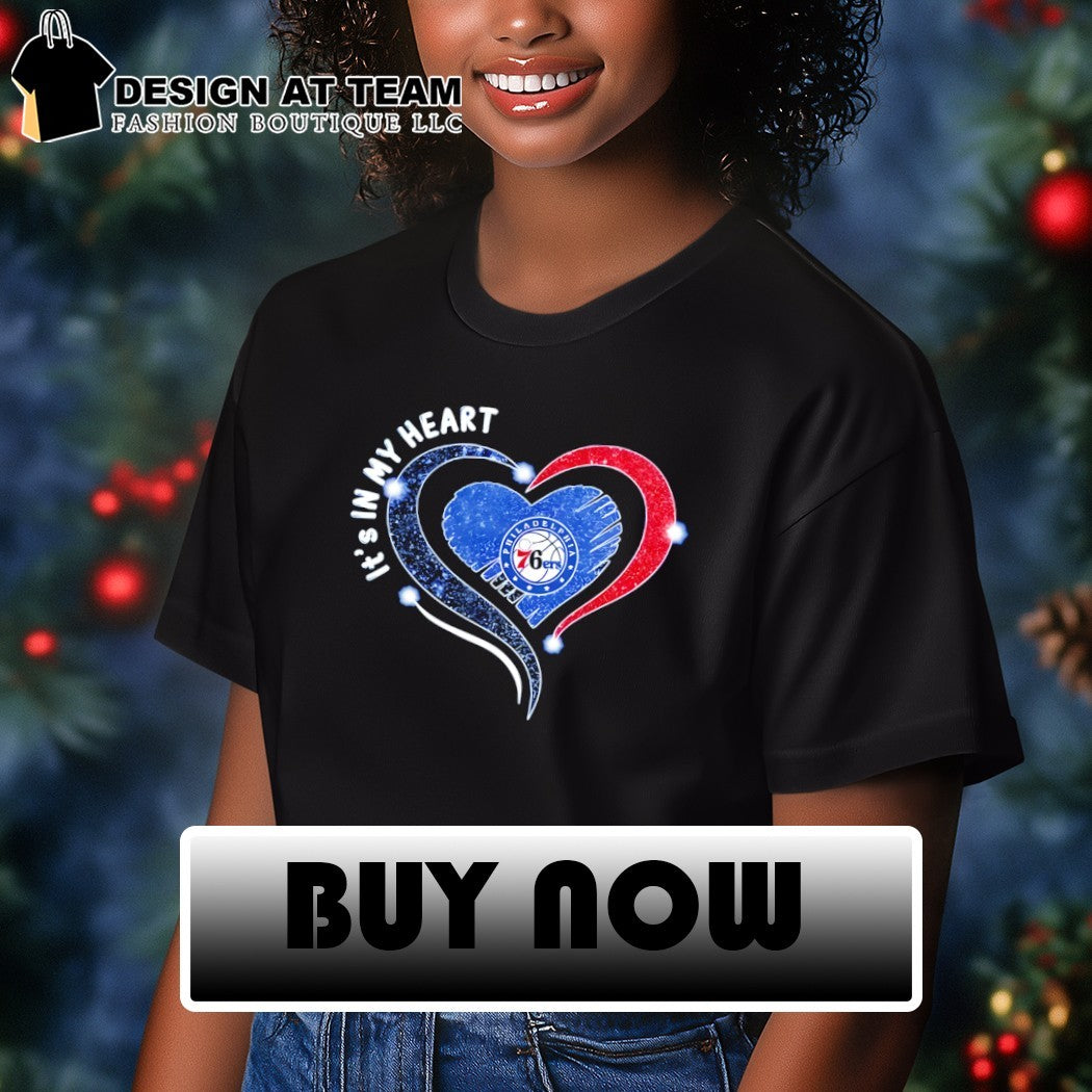 Philadelphia 76ers it’s in my Heart Basketball NBA 2026 shirt