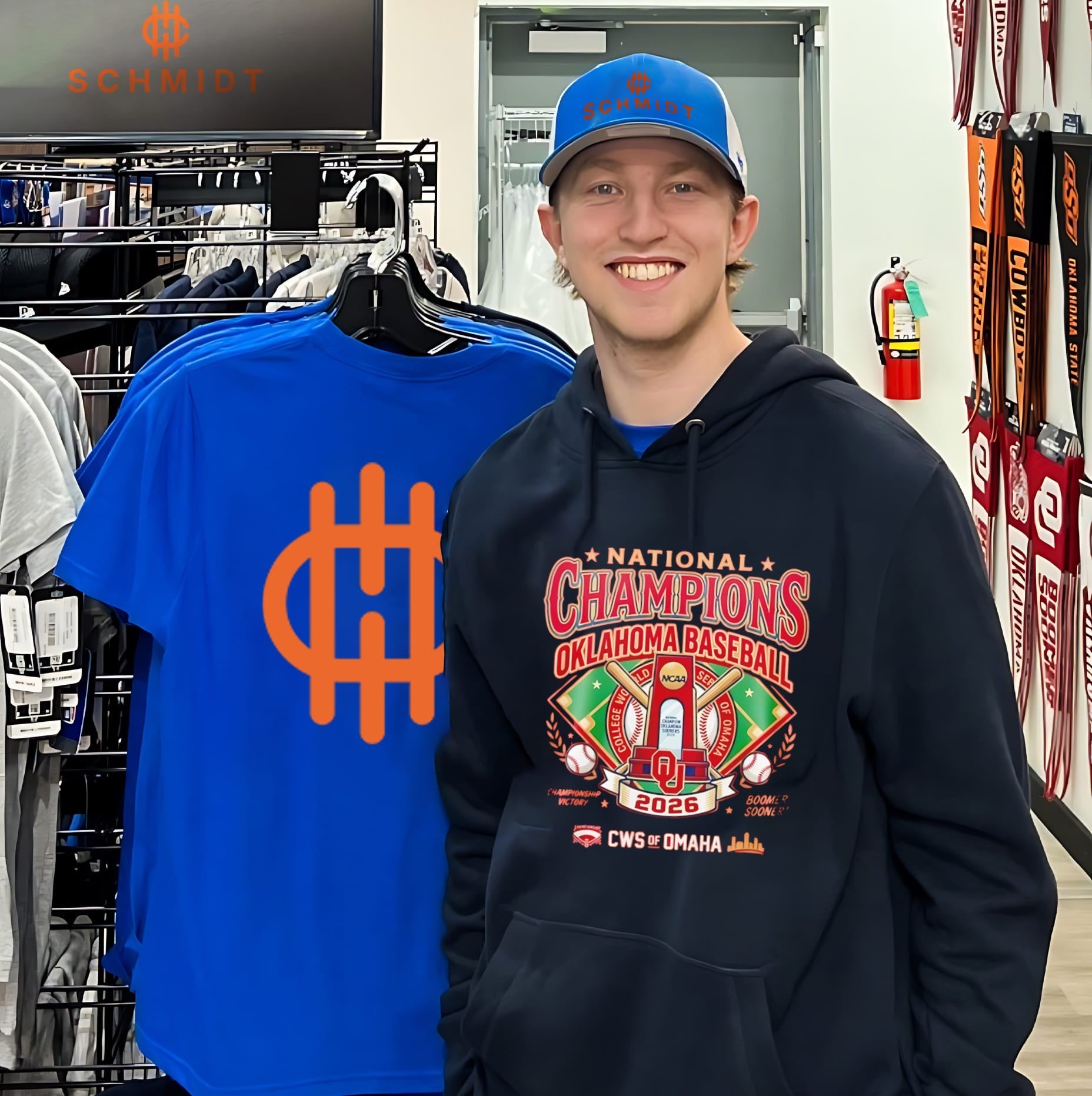 Oklahoma Baseball 2026 NCAA Men’s College World Series Champions CWS of Omaha shirt