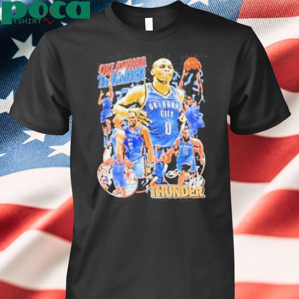 Oklahoma City Thunder Basketball Thunder up graphic shirt