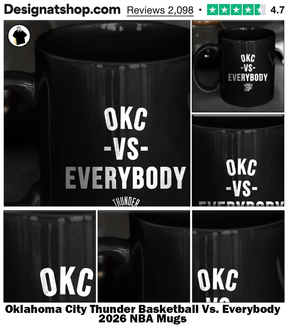 Oklahoma City Thunder Basketball Vs. Everybody 2026 NBA shirt