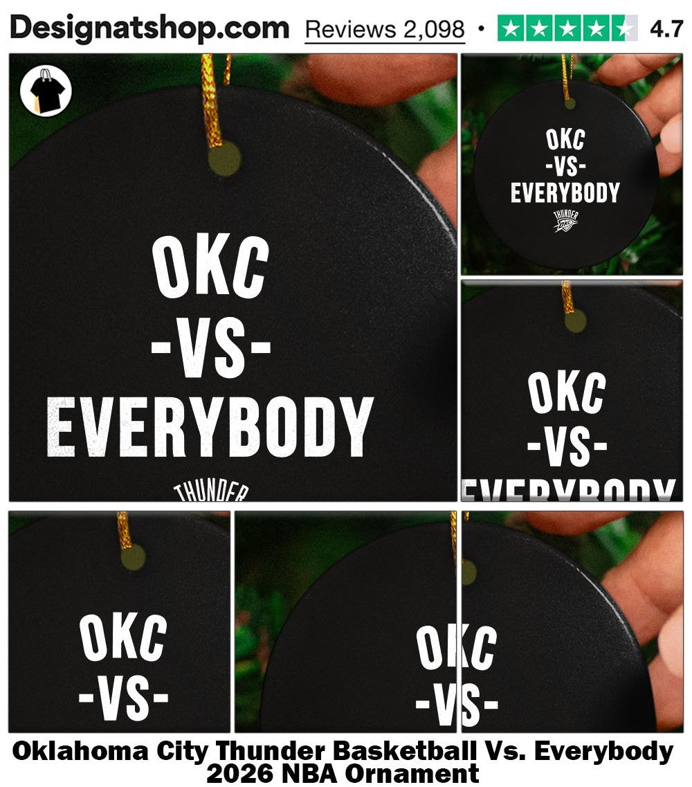 Oklahoma City Thunder Basketball Vs. Everybody 2026 NBA shirt