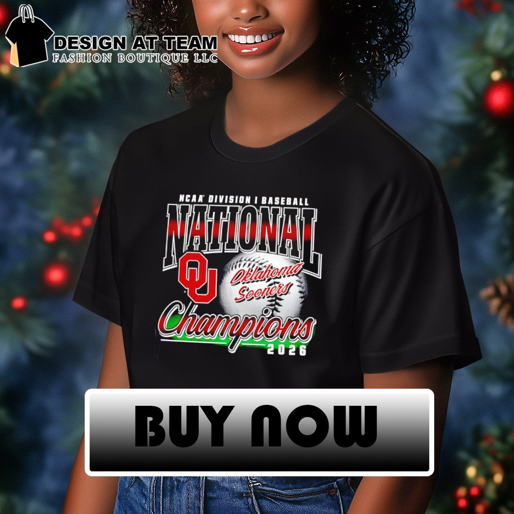 Oklahoma Sooners 2026 NCAA Division I Baseball Men’s College World Series Champions Franklin shirt