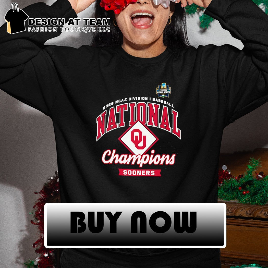 Oklahoma Sooners 2026 NCAA Division I Baseball National Champions shirt