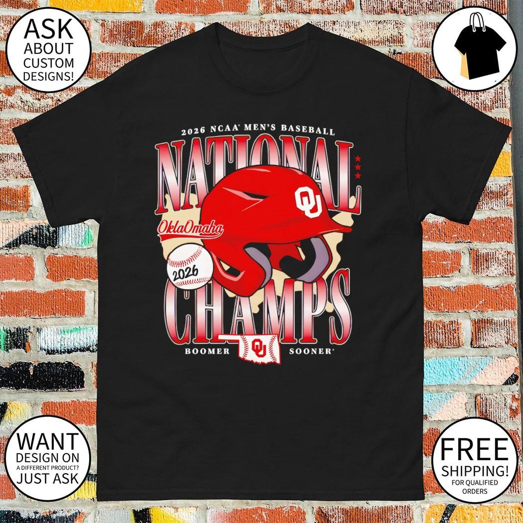Oklahoma Sooners 2026 NCAA Men’s Baseball National Champions Boomer Sooner shirt