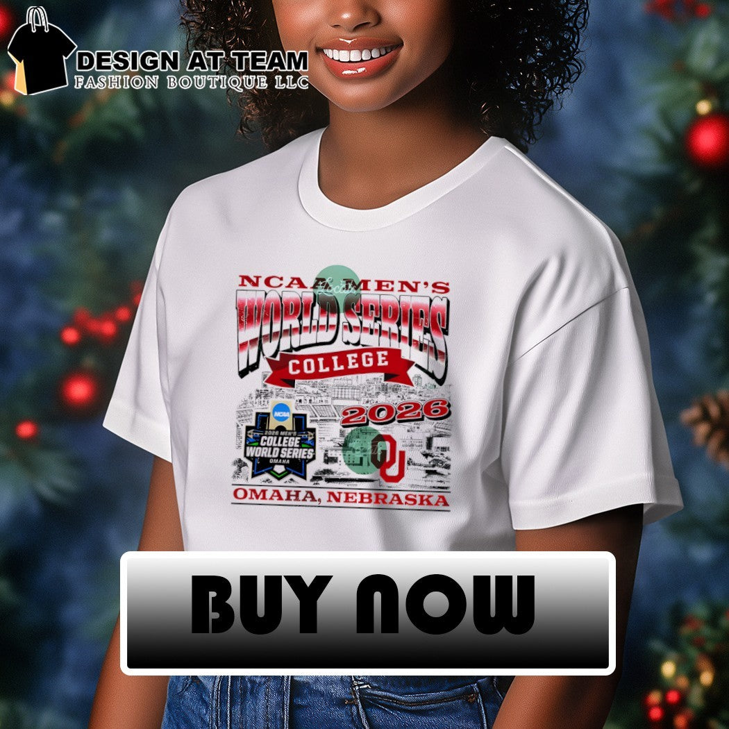 Oklahoma Sooners Baseball 2026 College World Series NCAA Omaha Nebraska shirt