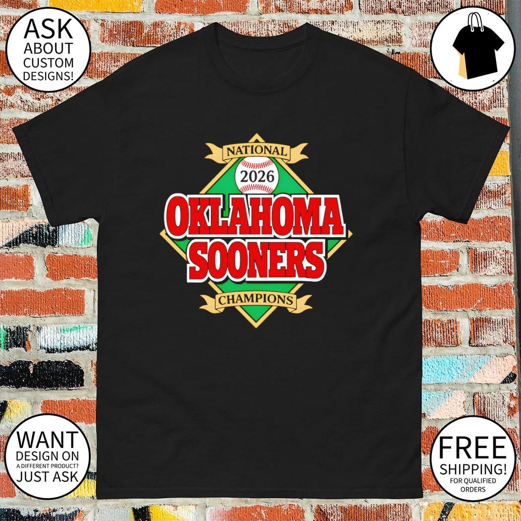Oklahoma Sooners Baseball MLB Champions 2026 National Diamond shirt