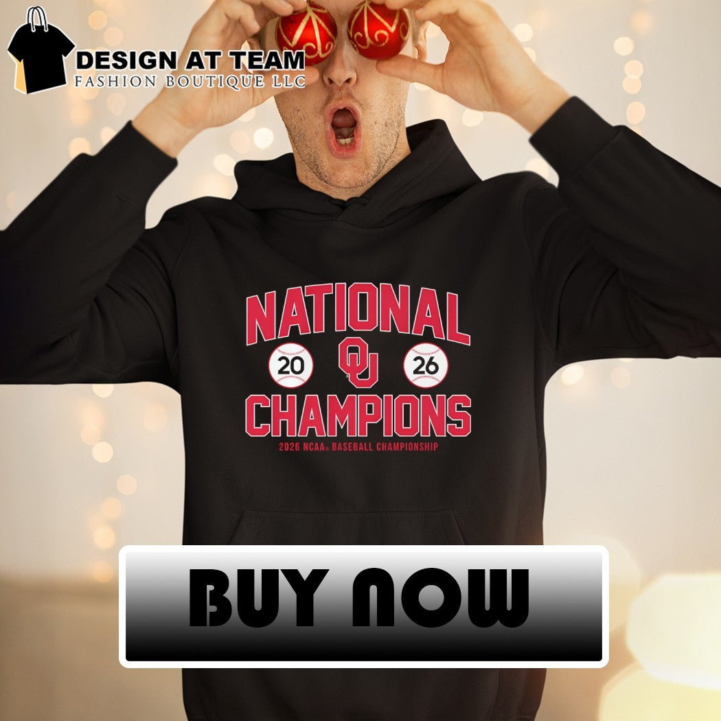 Oklahoma Sooners Baseball NCAA Division I National Champions 2026 logo shirt