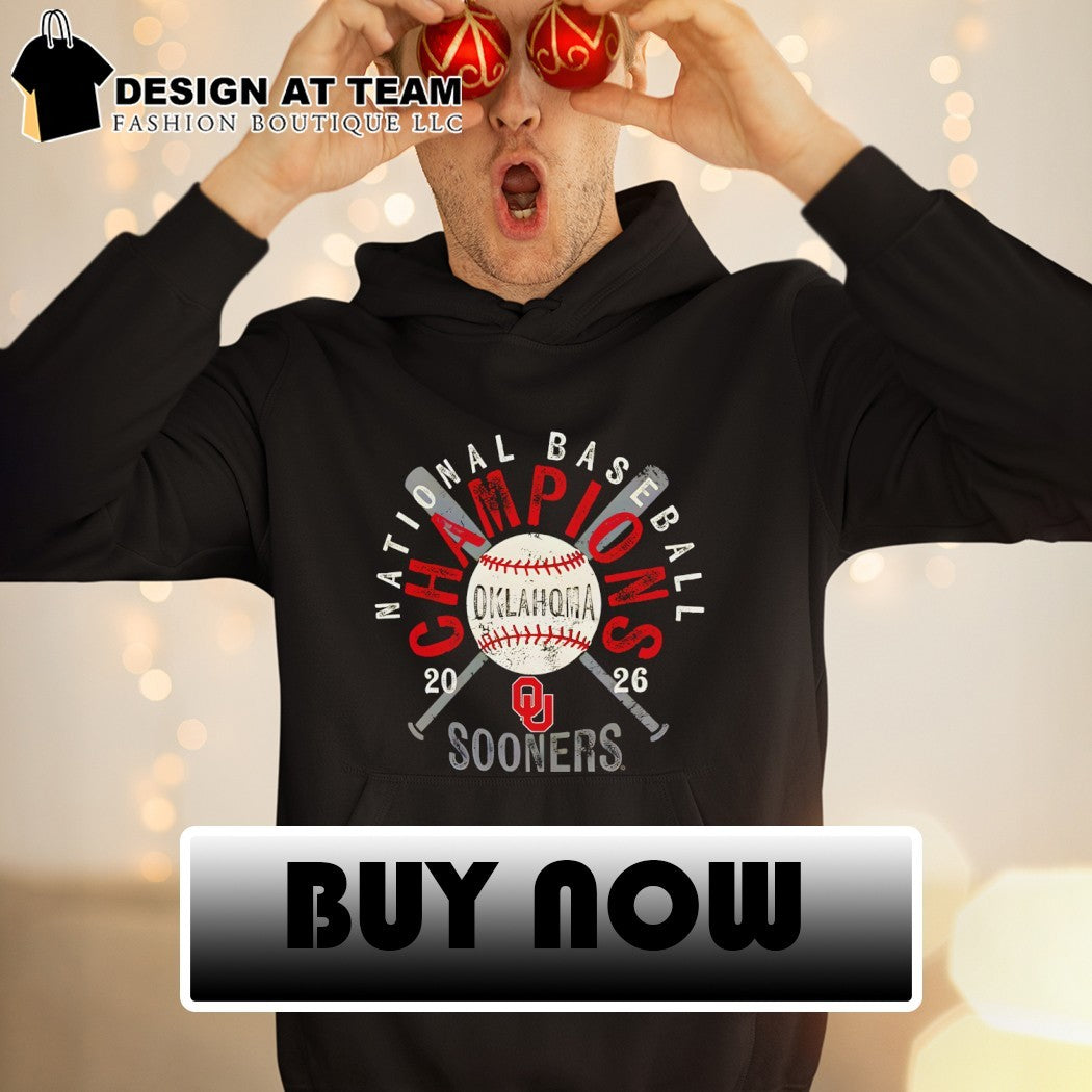 Oklahoma Sooners Baseball National Champions 20 26 OU University collegiate shirt