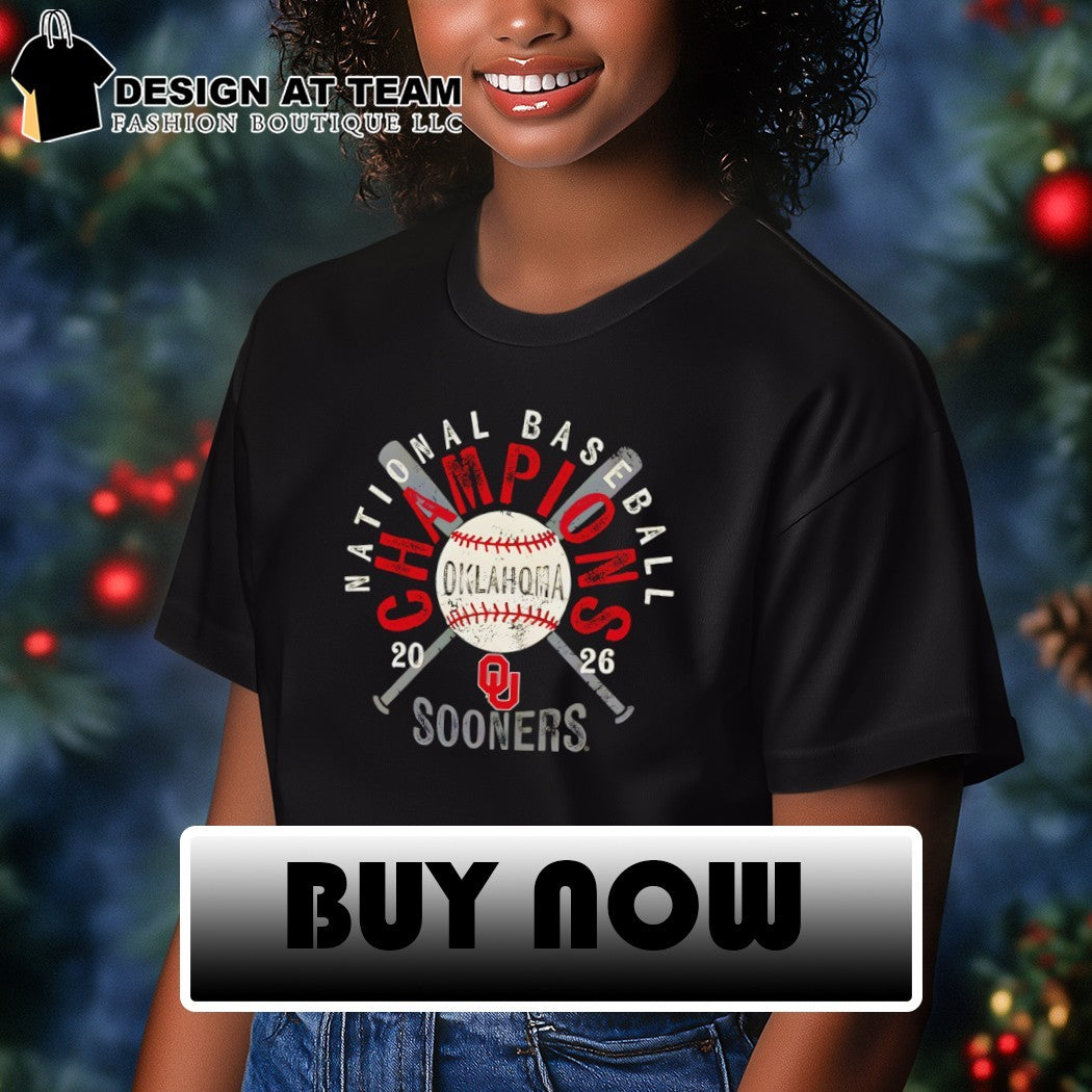 Oklahoma Sooners Baseball National Champions 20 26 OU University collegiate shirt