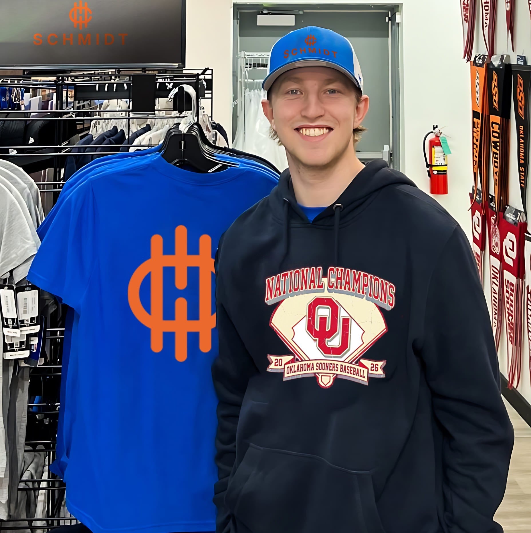 Oklahoma Sooners Baseball National Champions 2026 logo shirt