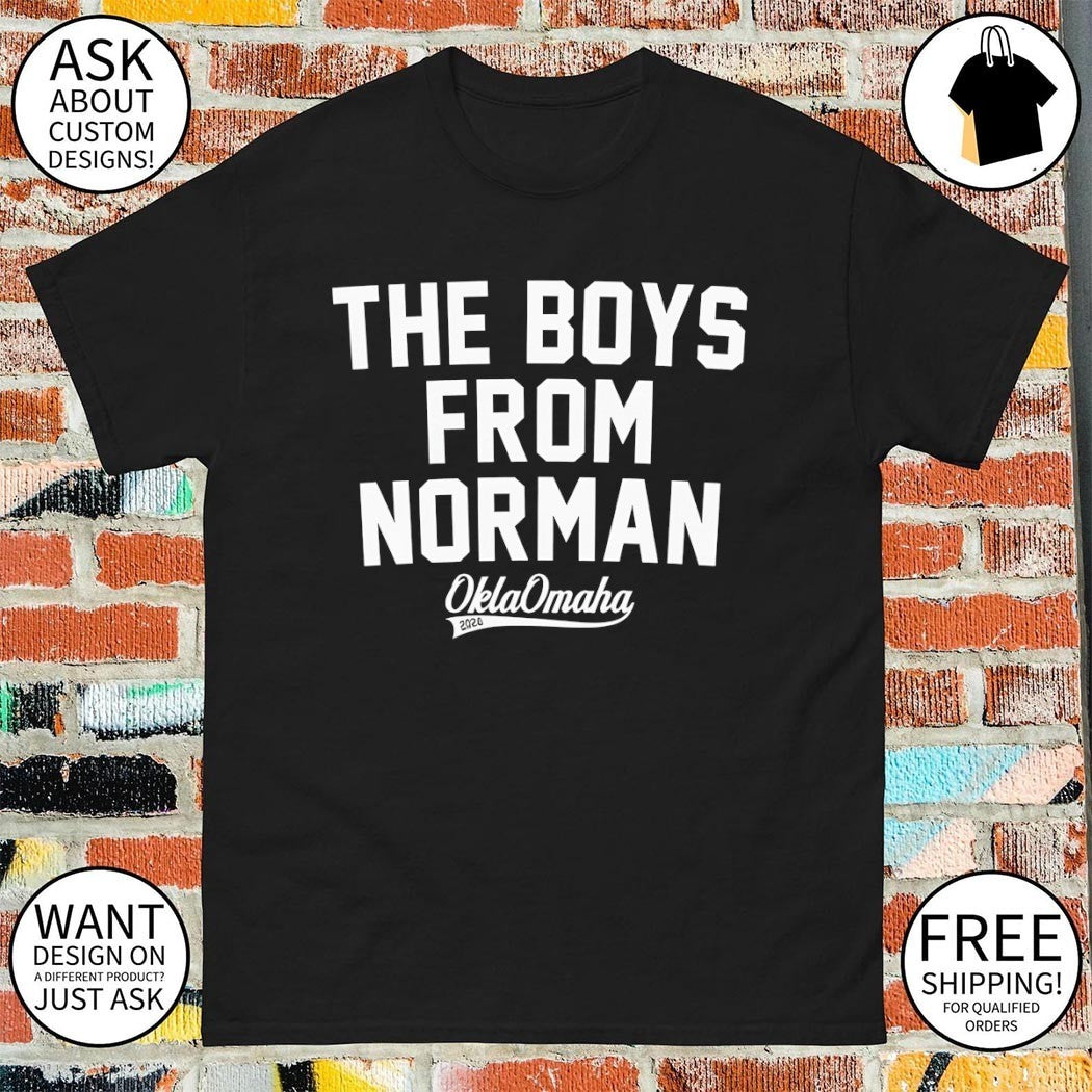Oklahoma Sooners Baseball The Boys From Norman Sooners Pride shirt
