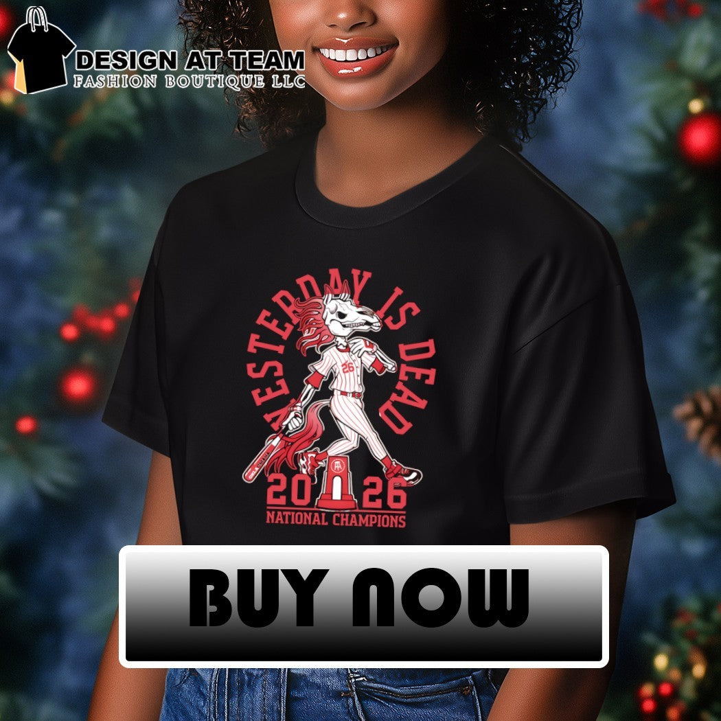 Oklahoma Sooners Baseball skeleton horse 2026 National Champions shirt