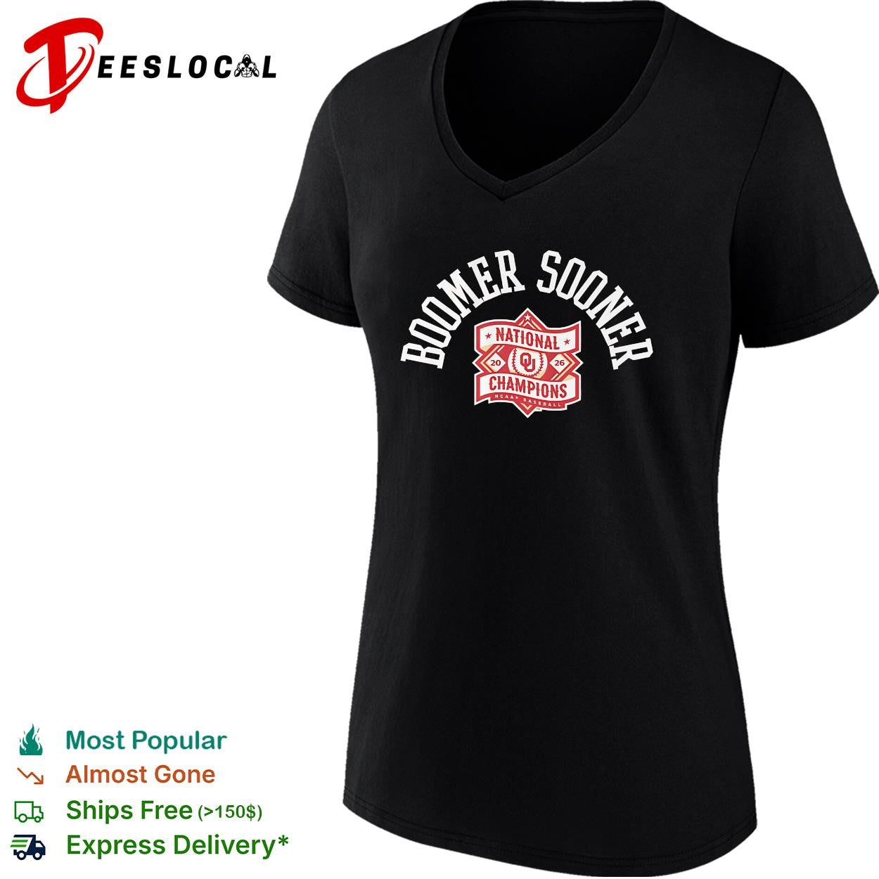 Oklahoma Sooners Boomer Sooner Oklahoma national champions shirt