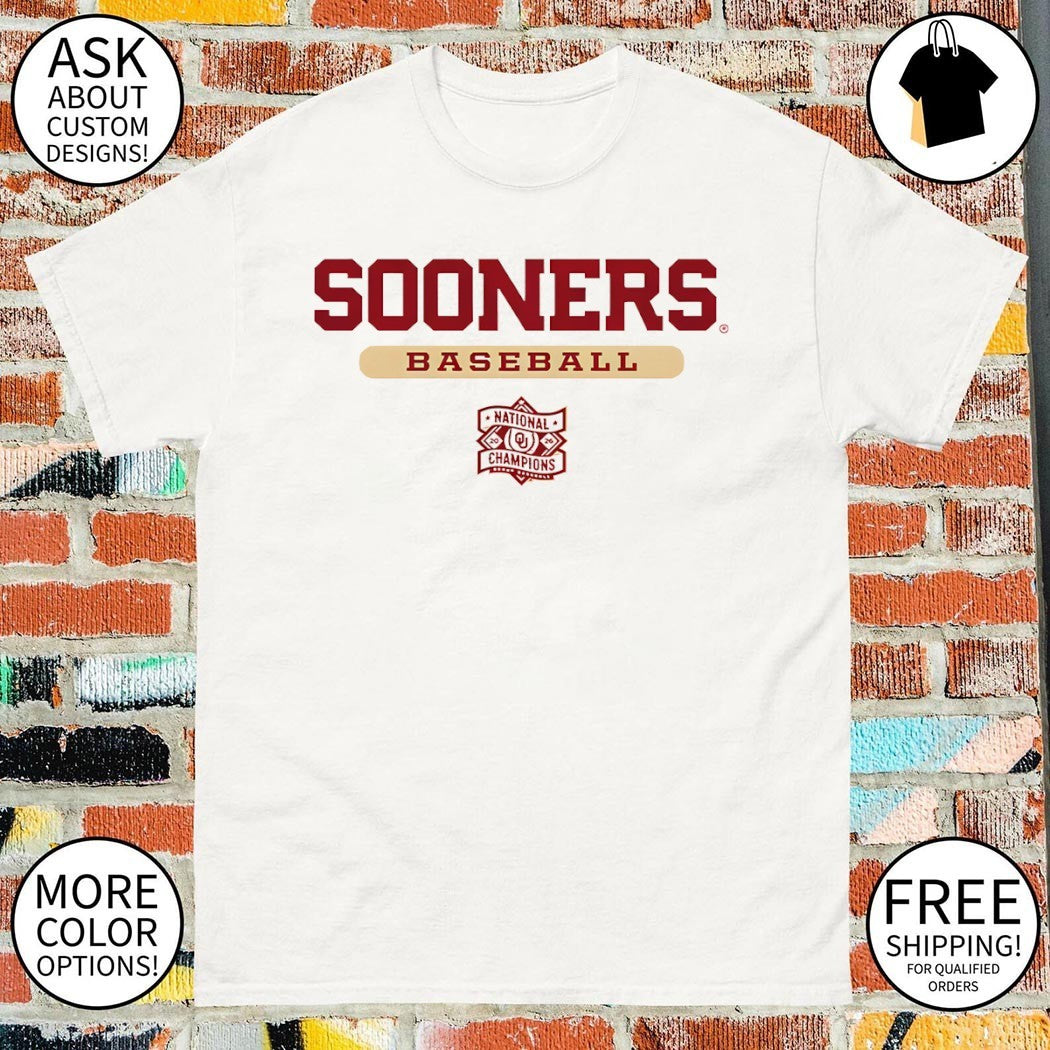 Oklahoma Sooners NCAA Baseball Men’s College World Series Champions 2026 shirt