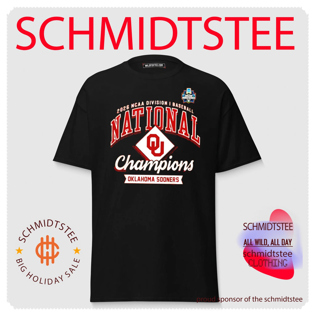 Oklahoma Sooners NCAA Division I Baseball National Champions 2026 shirt
