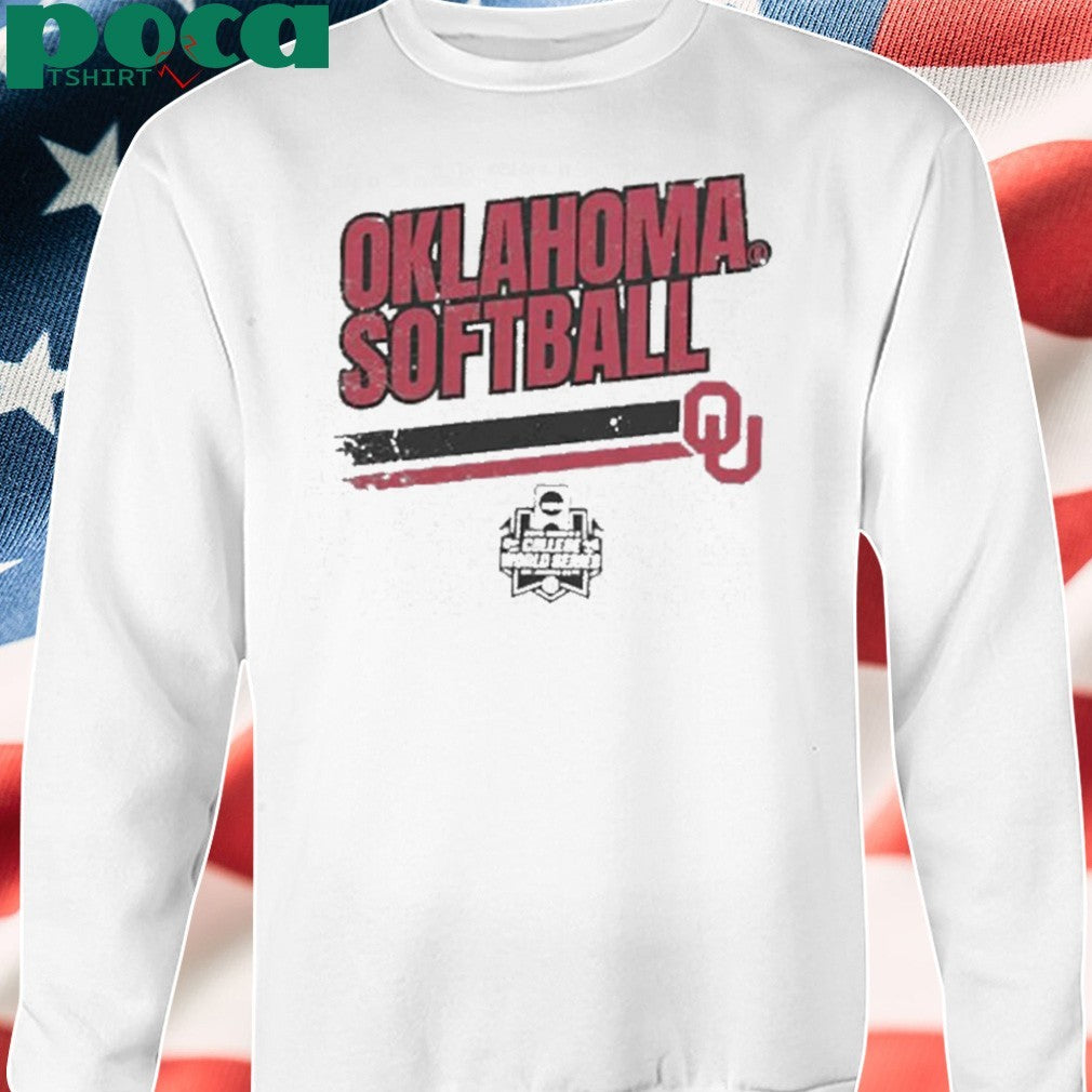 Oklahoma Sooners Softball Women’s College World Series stripe shirt