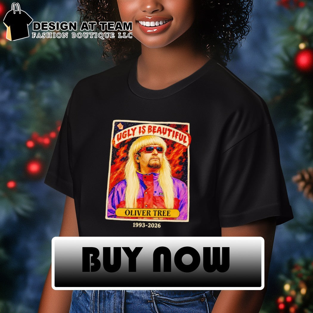 Oliver Tree Memorial Rip ugly is beautiful 1993 2026 vintage shirt
