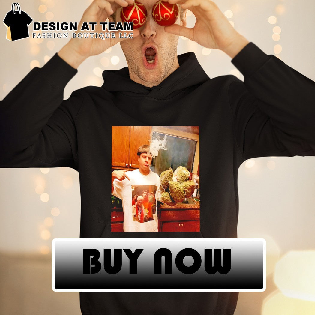 Oliver Tree smoking photo shirt