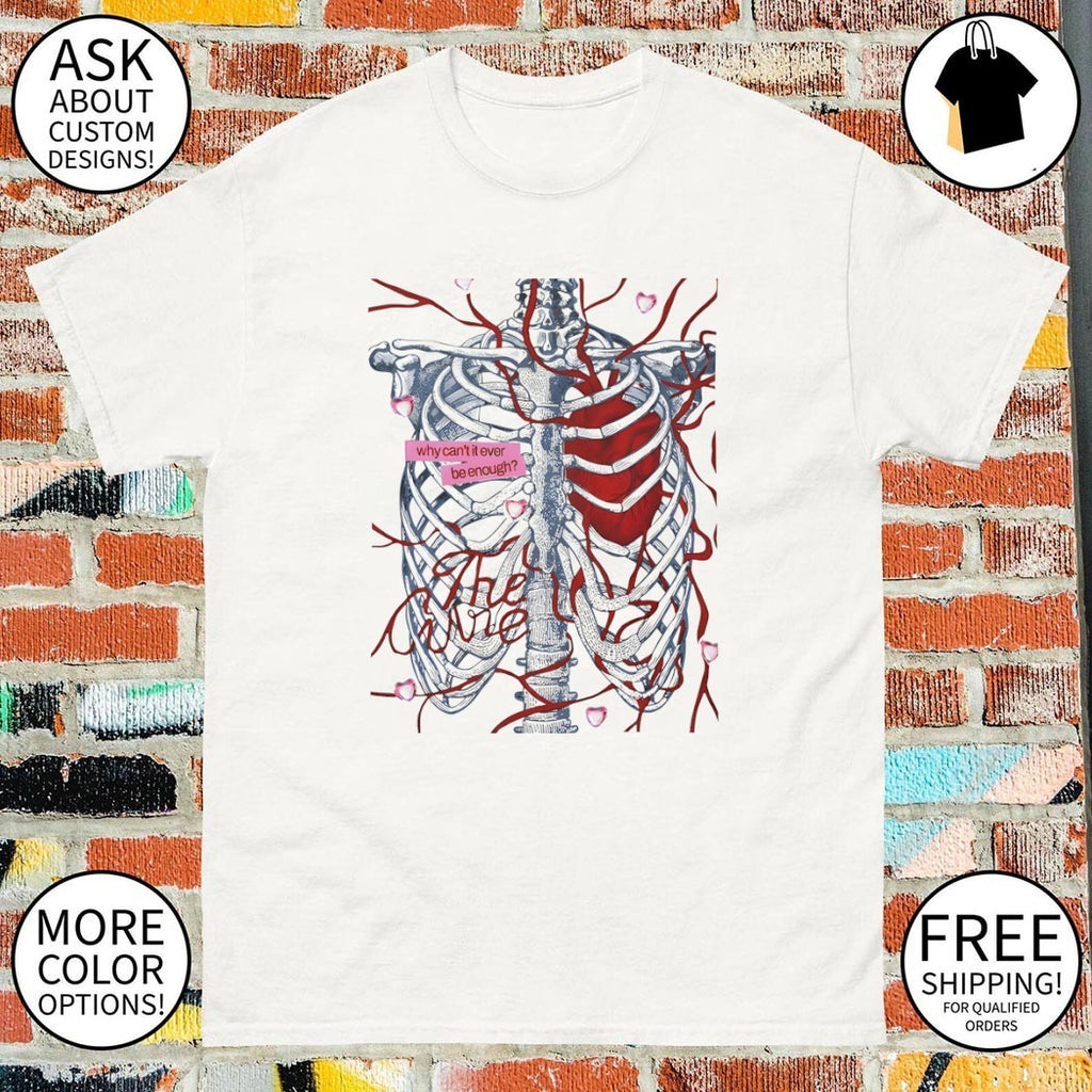 Olivia Rodrigo The Cure skeleton Graphic shirt