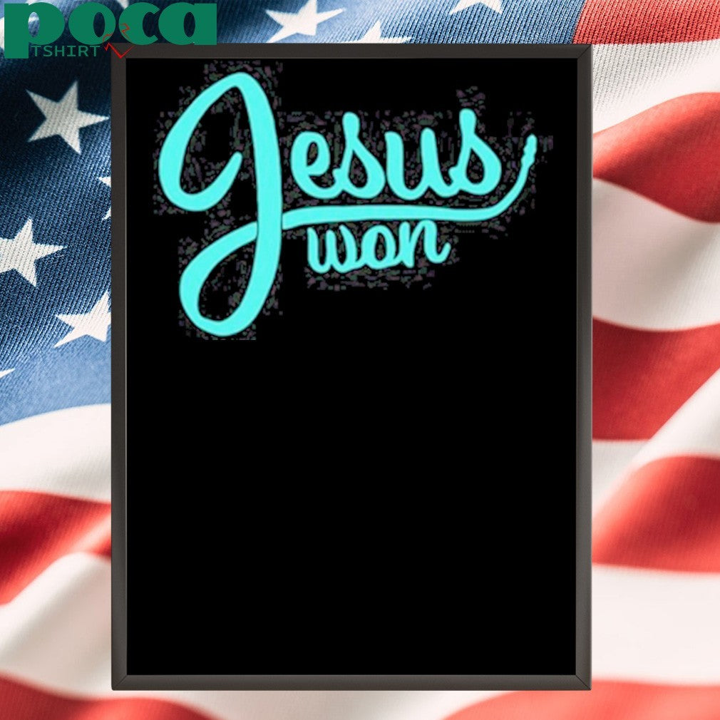 On pfaadt Jesus won T-shirt