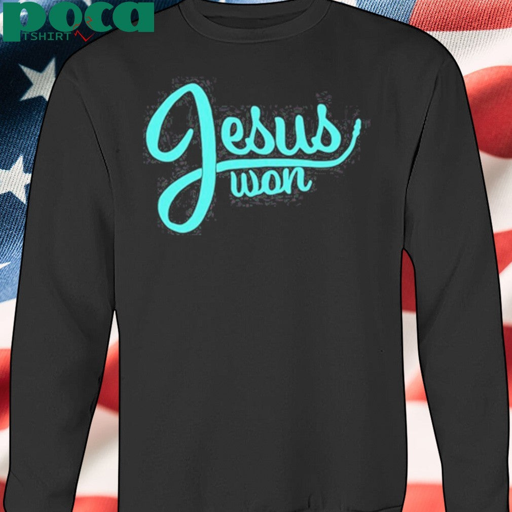 On pfaadt Jesus won T-shirt