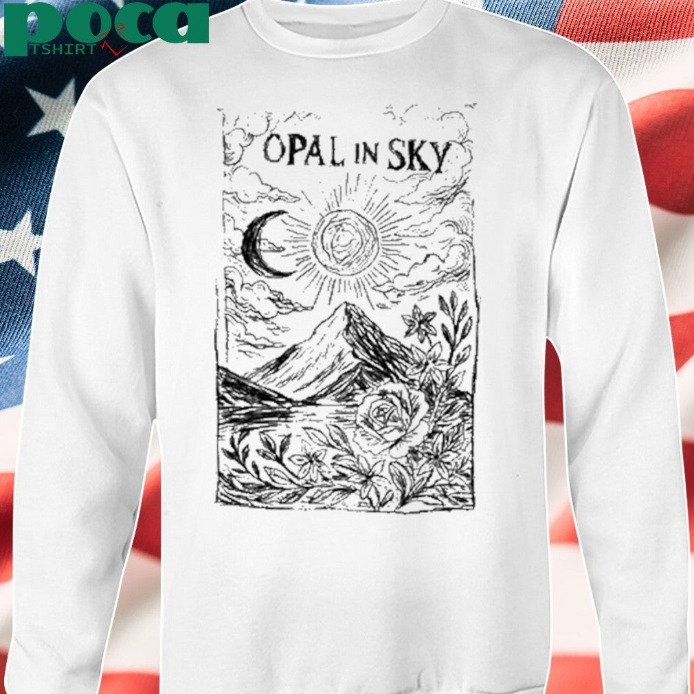 Opal In Sky Lost Moon By Alyvia White shirt