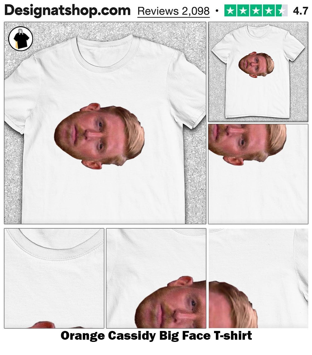Orange Cassidy Big Face shirt