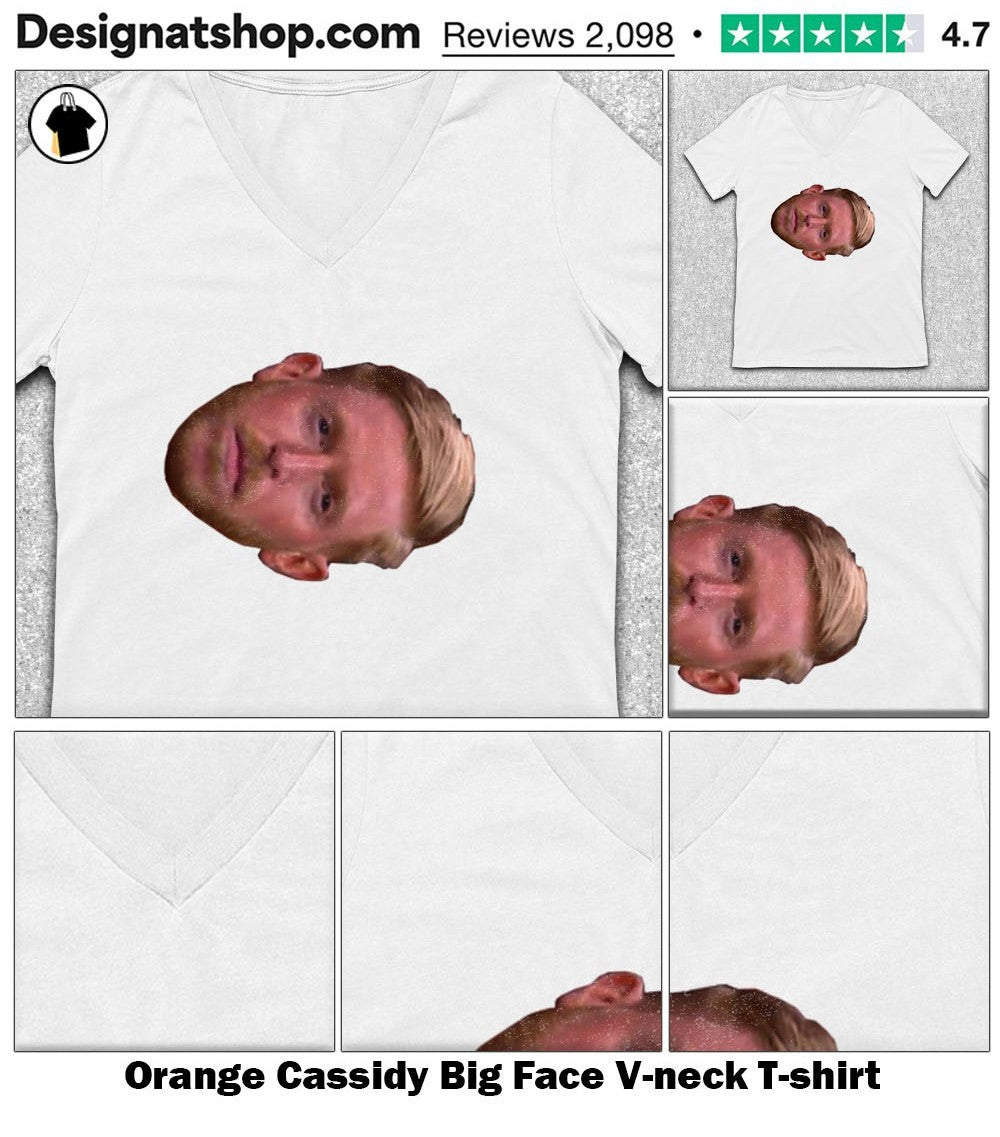 Orange Cassidy Big Face shirt