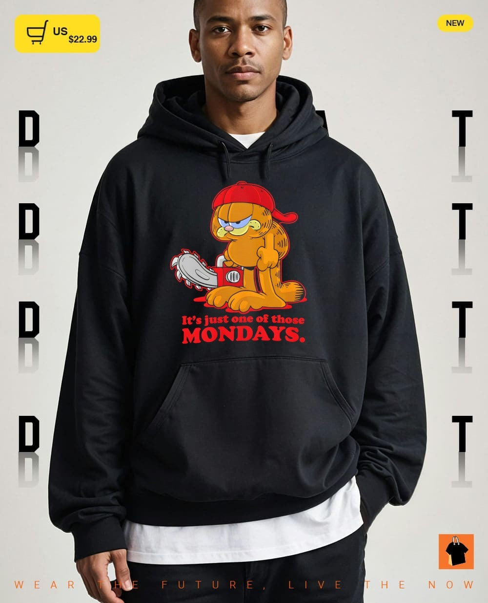 Orange cat x Limp Bizkit It’s Just One of Those Mondays shirt