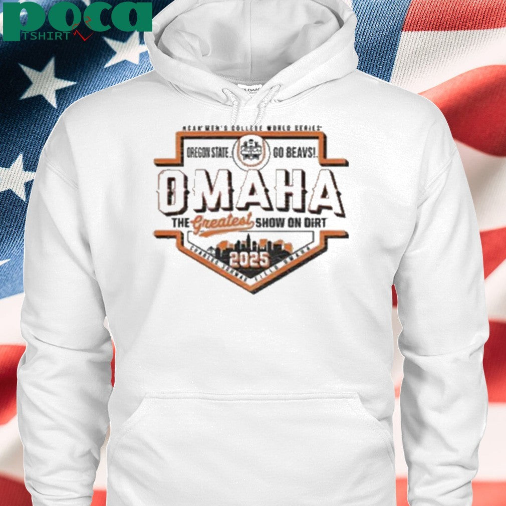 Oregon State Beavers NCAA Men’s College World Series the Greatest show on dirt shirt