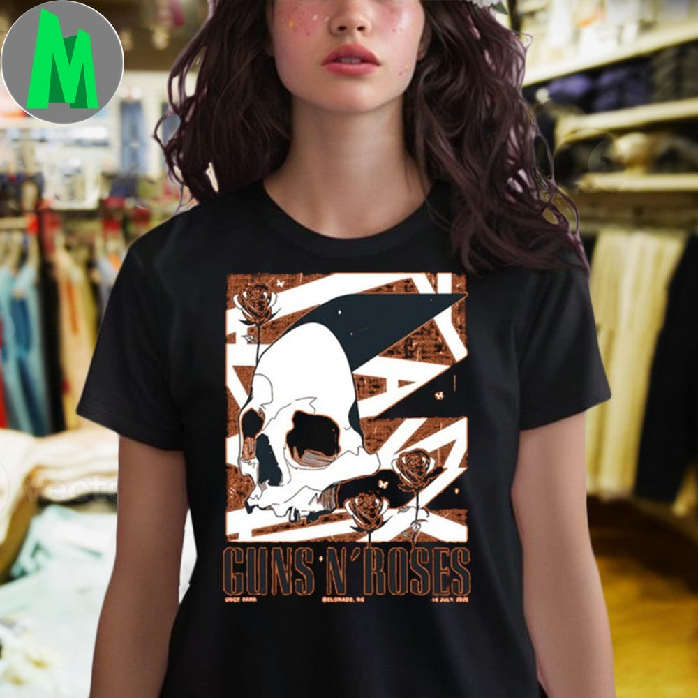 Original 7.18.2025 Guns N’ Roses Belgrade, RS Tour Shirt