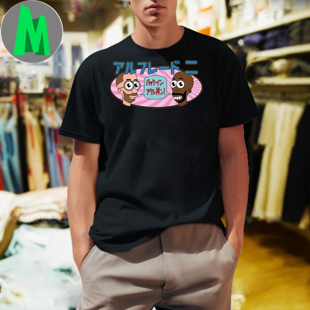 Original Alfredo & Hacking’ Japanese Caricature Shirt