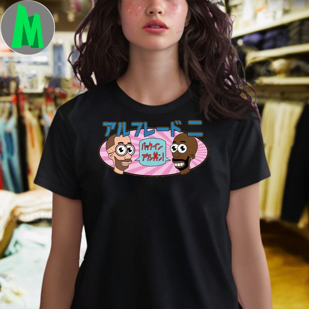Original Alfredo & Hacking’ Japanese Caricature Shirt